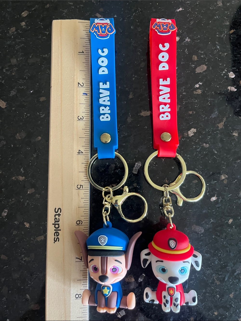 Paw Patrol Keychain - choice one: Chase or Marshall - Picture 6 of 6